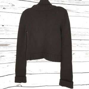 Theory Sweaters - THEORY Women Cropped Turtle Neck Sweater Theory Sweaters - THEORY Women Cropped Turtle Neck Sweater